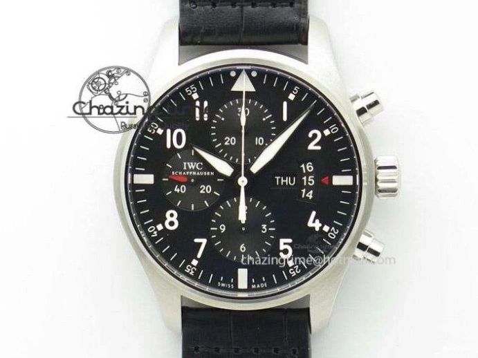 MIROTIME 0118 Pilot Black Ace BLSF 1:1 Best Edition White Lume Dial on Black Nylon Strap MIYOTA OnTrend 7021